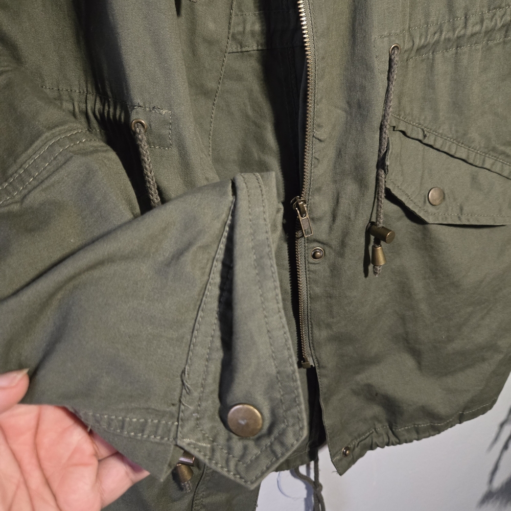 Miss London Black Label Utility Anorak Jacket –‎ Size XL – Great Condition - Picture 3 of 9